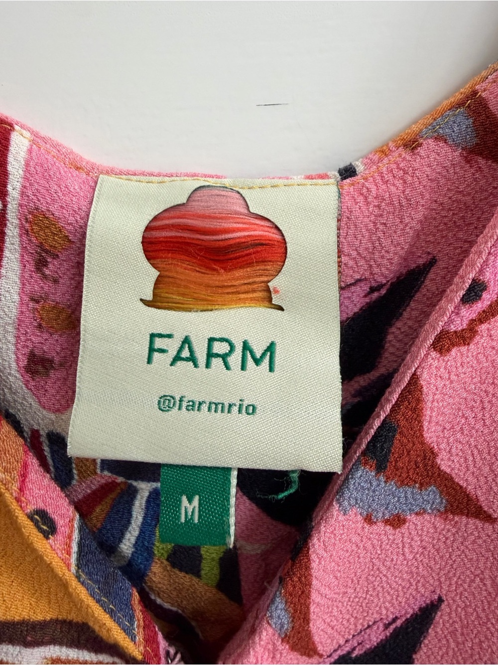 FARM Rio Colorful Wrap Mini Dress - Picture 5 of 5